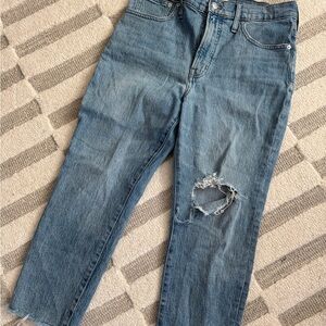 Madewell Perfect Vintage Cropped Jeans